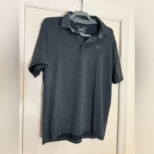 Under Armour Men's Gray Polo Shirt
Size Large
In Great Condition